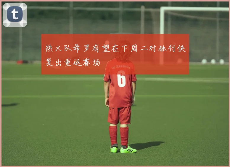 热火队希罗有望在下周二对独行侠复出重返赛场